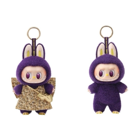AUTHENTIC LABUBU PRONOUNCE WINGS OF FORTUNE VINYL PLUSH - Picture 1 of 8